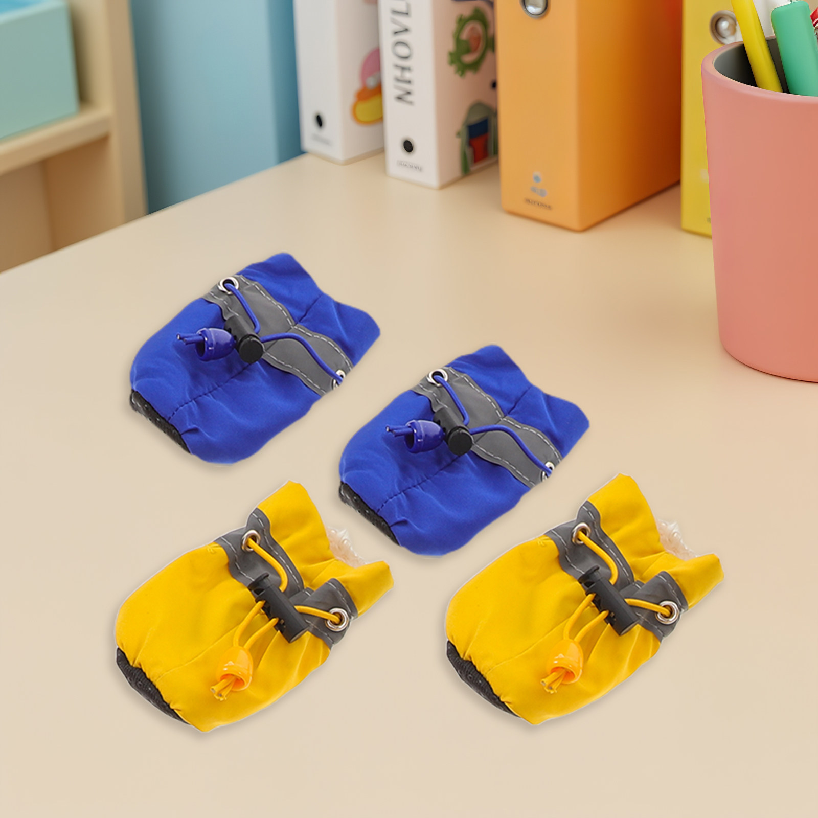 Dog Booties Paw Protector - 12Pcs Dog Shoes Paw Protector Waterproof