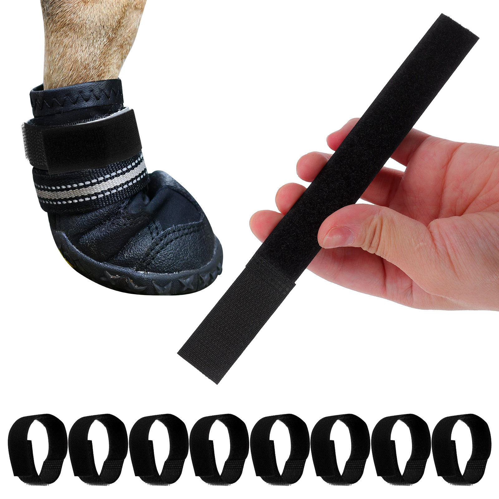 10Pcs Adjustable Pet Bootie Fa - đánh giá và giá Dog Booties Paw Protector