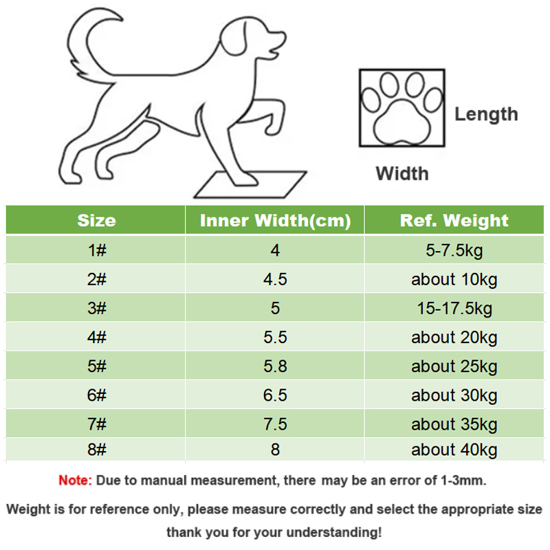 Anti-Slip Dog Shoes Winter Wat - đánh giá và giá Dog Booties Paw Protector