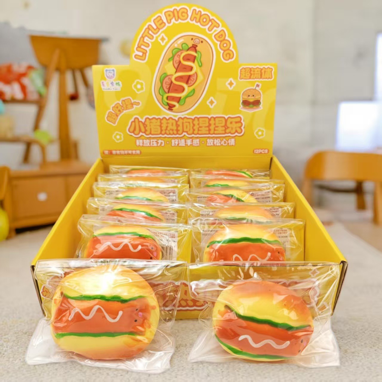 4Pc Realistic Hot Dog Squishy  - đánh giá và giá Pet Supplies In Bulk