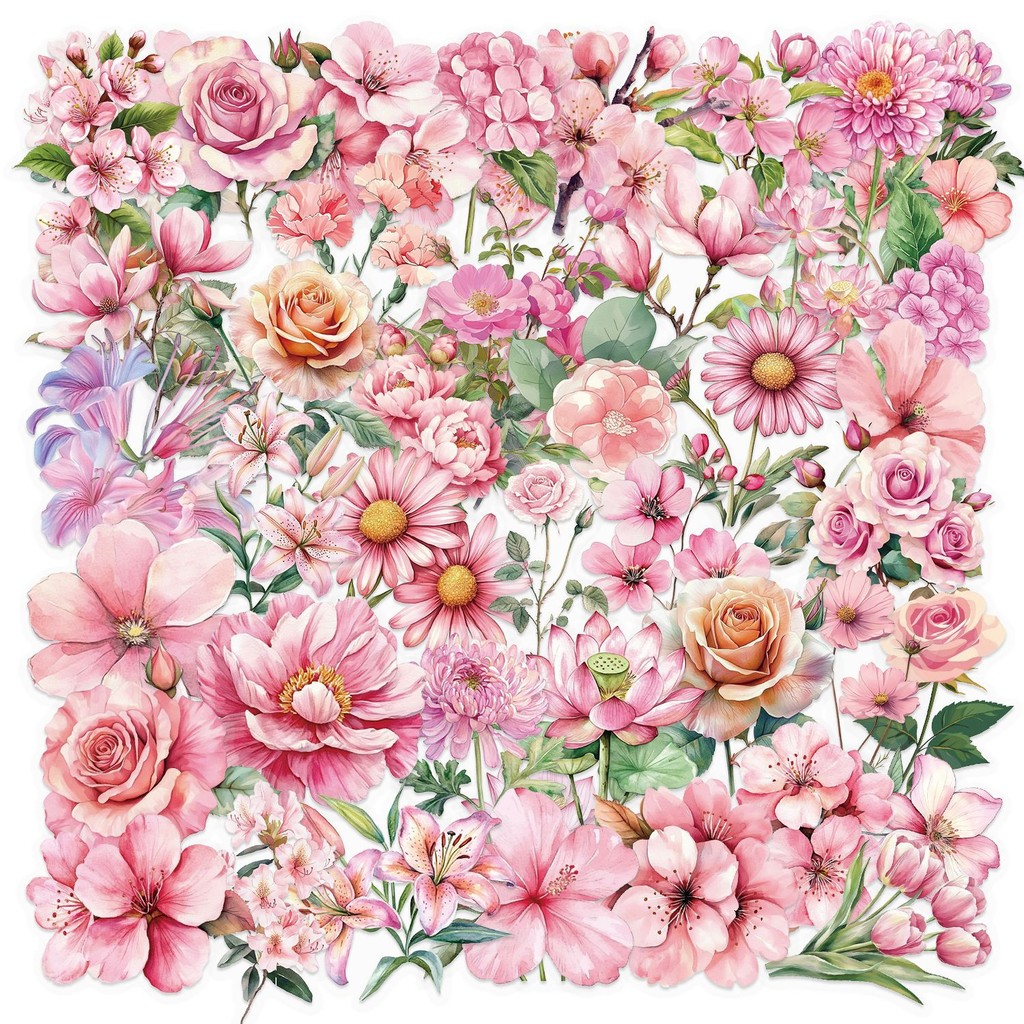 50PCS Transparent Cartoon Pink - đánh giá và giá Pet Supplies In Store