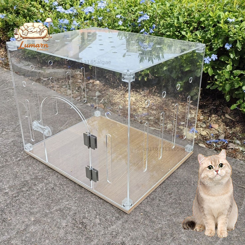 Transparent Acrylic Cat Cage I - đánh giá và giá Pet Supplies In Store