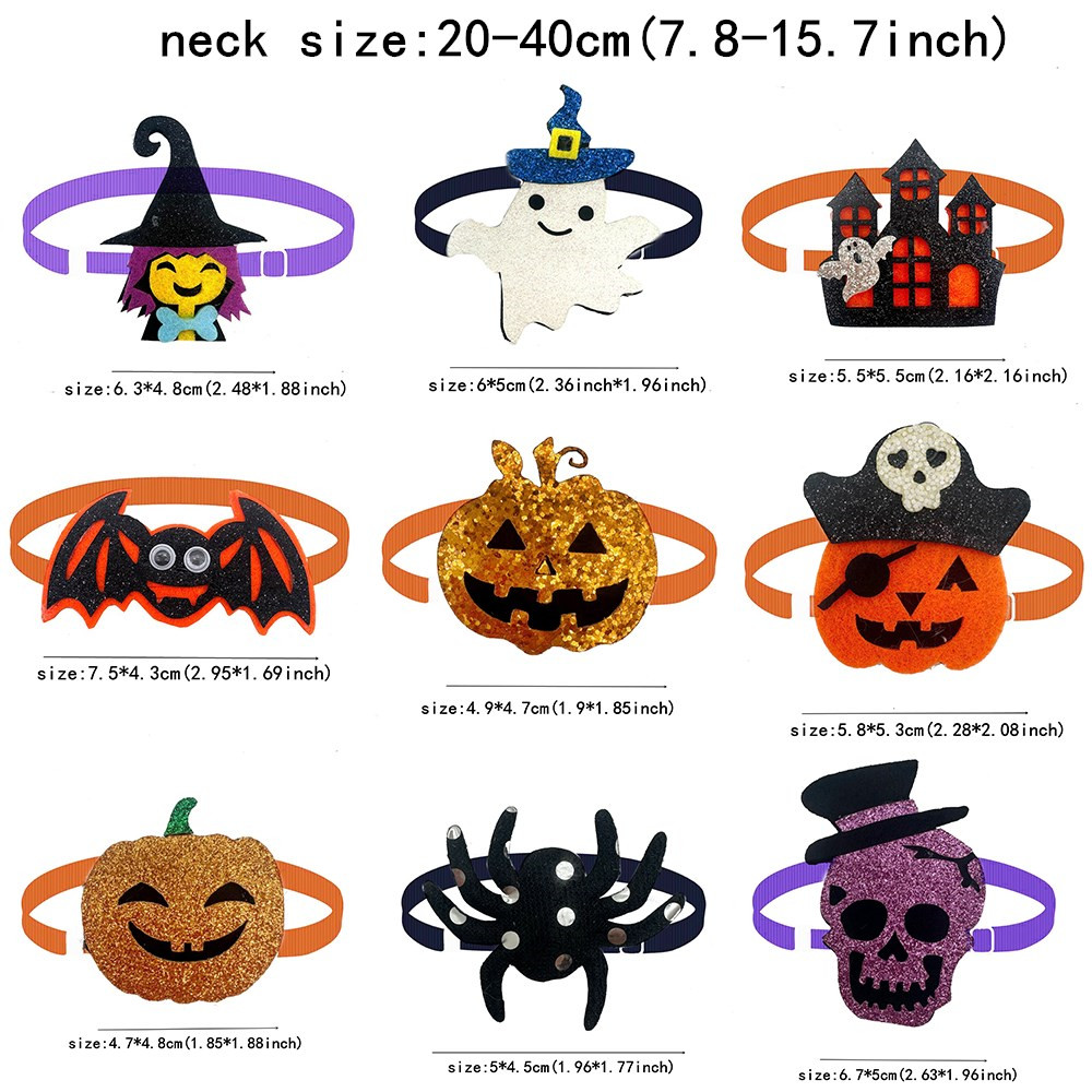 50pcs Halloween Small Dog Cat  - đánh giá và giá Pet Supplies In Bulk