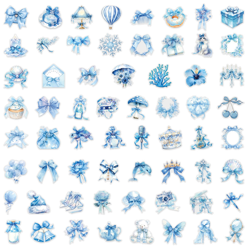 60Pcs Blue Coquette Sticker Pa - đánh giá và giá Pet Supplies In Store