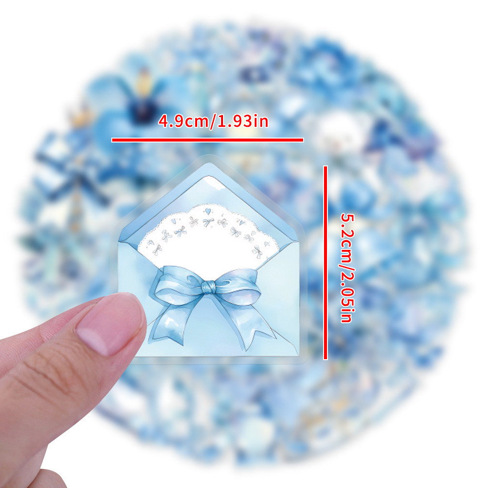 60Pcs Blue Coquette Sticker Pa - đánh giá và giá Pet Supplies In Store