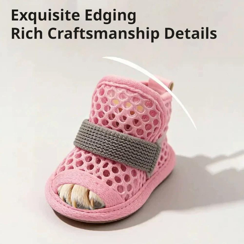 Summer Breathable Dog Shoes Me - đánh giá và giá Dog Booties Paw Protector