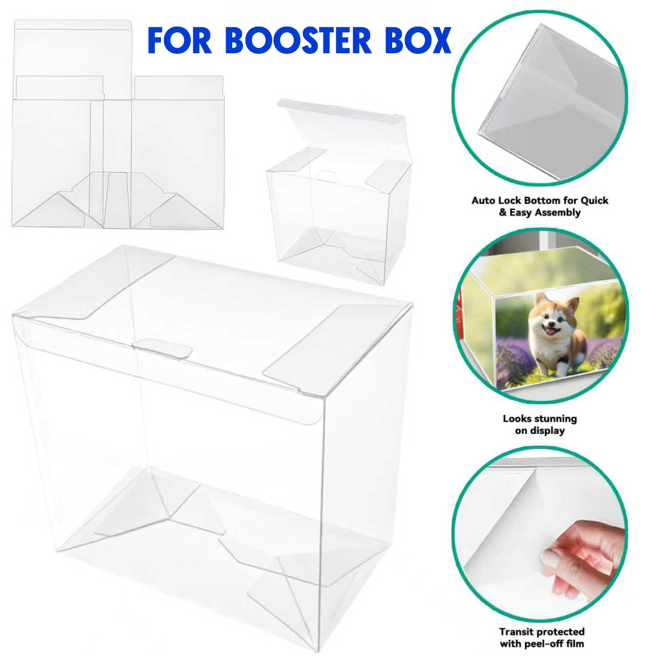 5/10pcs Clear PET Booster Box  - đánh giá và giá Pet Supplies Stores